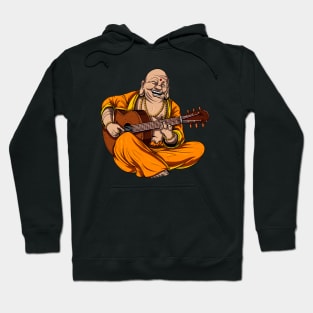 Buddha Playing Guitar Hoodie